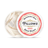 Open Box Sour Peach Pillowz Nicotine Pouches 6mg